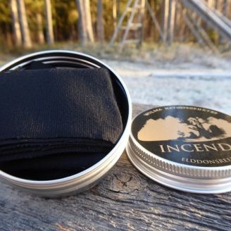 Wilmas Incendo Char Cloth, Hiillettyä Kangasta