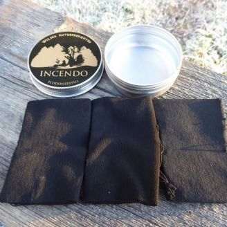 Wilmas Incendo Char Cloth, Hiillettyä Kangasta