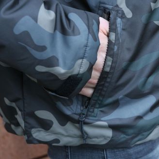 Brandit Windbreaker Frontzip Jacket Woodland