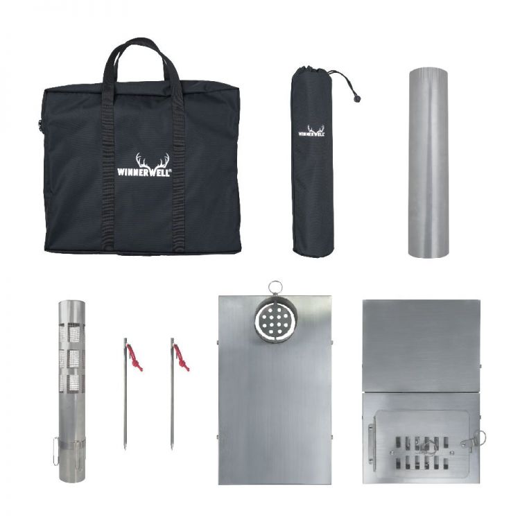 Winnerwell Fastfold PLUS Titanium Nested Pipe L sized 3.3kg Mokkimies