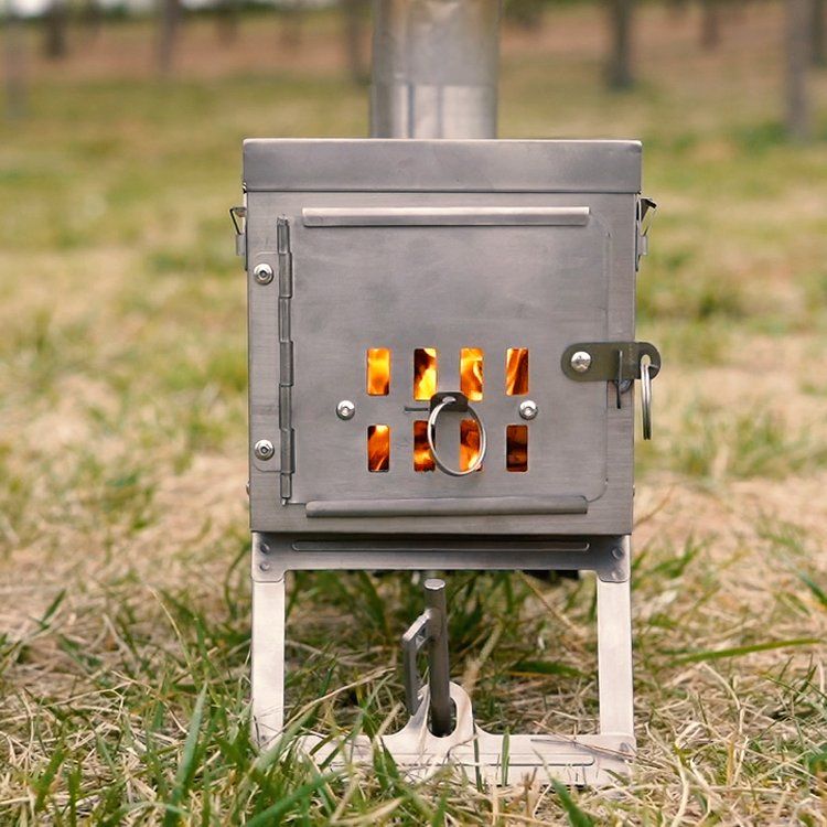 Winnerwell Fastfold Ultralight Titanium Stove 0.9kg - Mökkimies.com