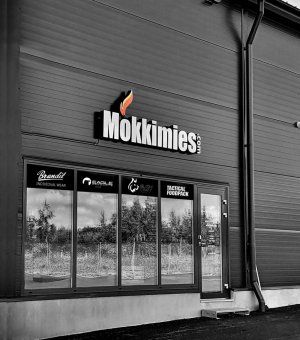 Mokkimies pick up store next to our warehouse